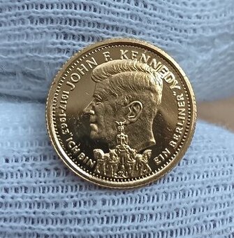 Zlatá mince 20 Dollars 1993 J. F. KENNEDY