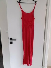 Červené letní maxi šaty H&M - 1