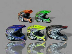 Přilba motocross XS-XL, různé barvy - 1