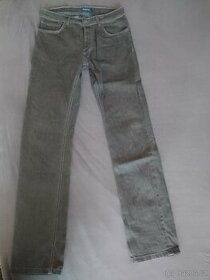 Pánské džíny šedé Massimo Dutti