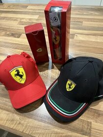 Set Ferrari original - kšiltovky, pero, termoflaška - 1