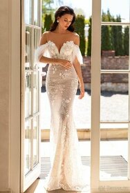 Luxusní nenošené svatební šaty, Aneis, S/M - 38/40 EU - 1
