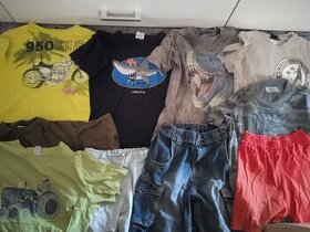 Letní oblečení pro chlapce 10 kusů velikost 134-140