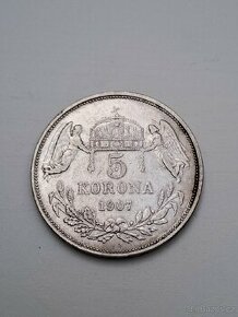 5 koruna 1907 KB FJI