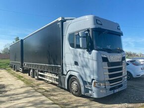 Scania S500 + tandem WECON, CZ, 1. majitel, záruka