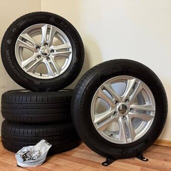 KIA/HYUNDAI 5x114,3 R15 ET38+LETNÍ 195/65R15 6,5mm