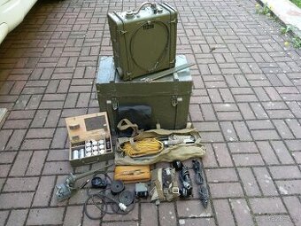 Vojenská radiostanice R 109d - souprava