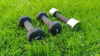 Posilovací fitness činky