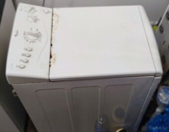 Pračka Whirlpool, vrchem plněná, funkční, za odvoz