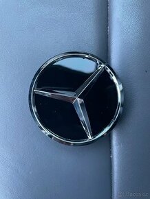 Středy kol mercedes /černé - 1