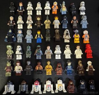 45 lego star wars figurek (rezervovano)❗️