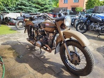 Ural,Dněpr IMZ solo 93 rok - 1