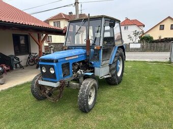 Prodám traktor - Zetor  6718 s 3t sklápěcím přívěsem