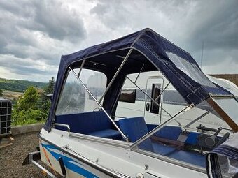 Zastřešení lodě, člunu, bimini, persenik, 2xsolar