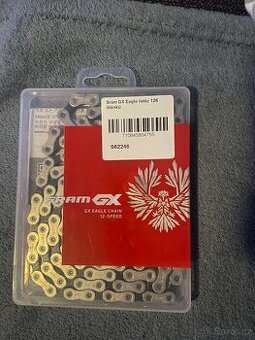 SRAM GX Eagle Řetěz 12řadý 126 BOX spona