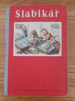 Slabikář z roku 1953 TOP stav, všechny listy, bez poškození - 1