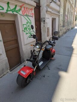 Elektrická koloběžka chopper eco highway 2000w