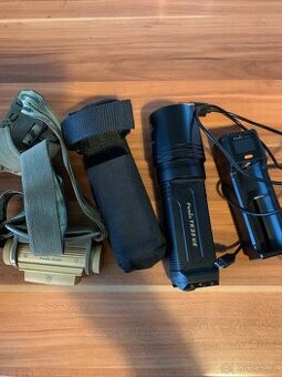 Set: baterka Fenix TK35UE + čelovka Fenix HL60R + nabíječka