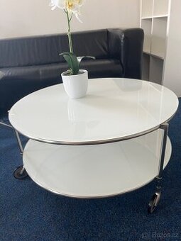 Konferenční stůl IKEA kulatý 75 zánovní