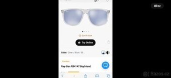 Ray-Ban RB 4147 Transparent