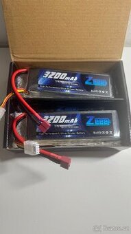Baterie Zeee 3S LiPo 3200mAh 11,1V 50C,T konektor-2ks