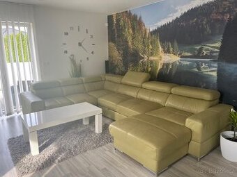 Prodám Sedací soupravu do U v právě kůži