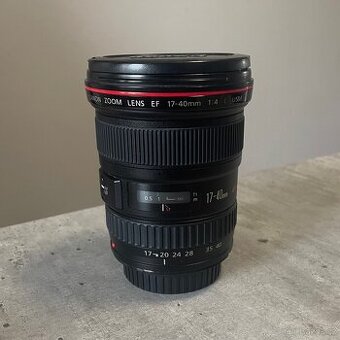 Canon EF 17-40 mm f/4 L USM + cpl & uv filtr