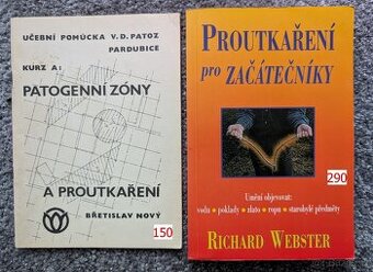 Knihy o proutkaření, astrologii, psychotronice apod.