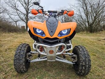 Kawasaki KFX 700 žlutá SPZ