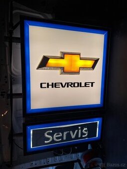 Světelná cedule CHEVROLET