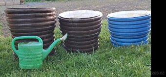 Vyvýšený záhon velký květináč