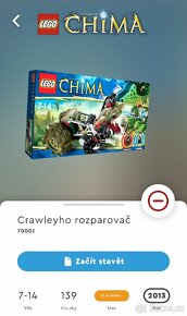 LEGO 70001,70004,70123,70124,70125,70126,70129,70130,70132