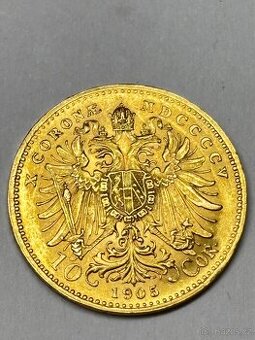 Zlata desetikoruna 1905