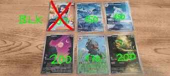 Pokémon karty hity + EX