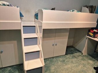 Sestava nábytku pro dvojčata (sourozence)