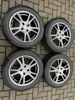 4x litá kola 4x108 R16, letní pneu 50%