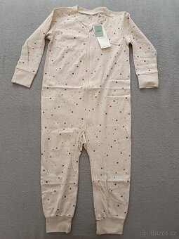 Pyžamo/overal vel. 98 - hvězdičky