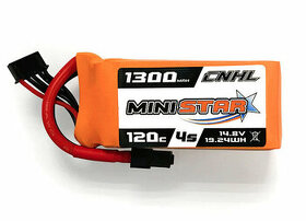 Akumulátory CNHL MiniStar 1300mAh 14.8V 4S 120C - 1