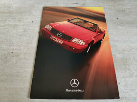 Prospekt Mercedes-Benz SL R129, 24 stran, německy 1998