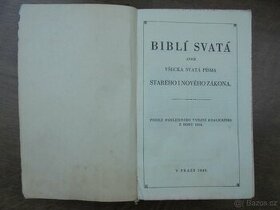 stará Biblí svatá - 1