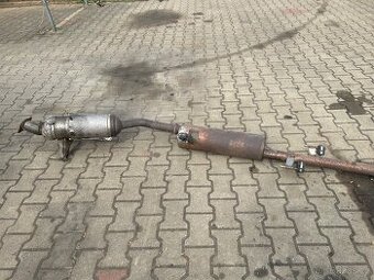 Kompletní výfuk s dpf