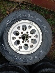 Kola na Jeep 15 6x140, pneu 225/75 r15 - 1