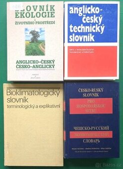 Slovníky, ekologie, angličtina, ruština
