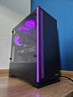 AKCE ++ HERNÍ PC - RX 7600 XT (16gb), RYZEN 5600, 32GB RAM