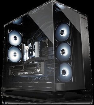 Ryzen 9, RTX 5080, 64 GB, 1200 W ZDROJ