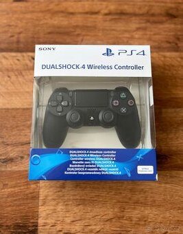 Originální ovladač Sony Dualshock 4 V2 Black pro PS4 (NOVÝ)