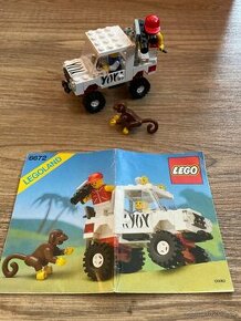 LEGO 6672 - terénní safari autíčko, s opicí a kameramanem