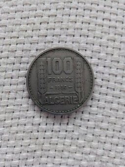 100 francs 1952 Alžír