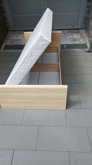 Postel 206x95 s úložným prostorem