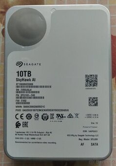 3.5" Seagate SkyHawk 10TB HELIUM Cache 256MB SATA III 7200